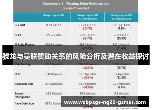 骁龙与曼联赞助关系的风险分析及潜在收益探讨